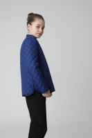 Синяя демисезонная куртка Gulliver, школьная форма для девочек  фото, kupilegko.ru